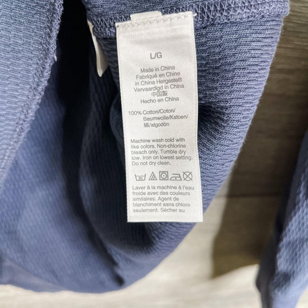 J. Crew Wallace & Barnes Thermal Crewneck Top L - Picture 4 of 6